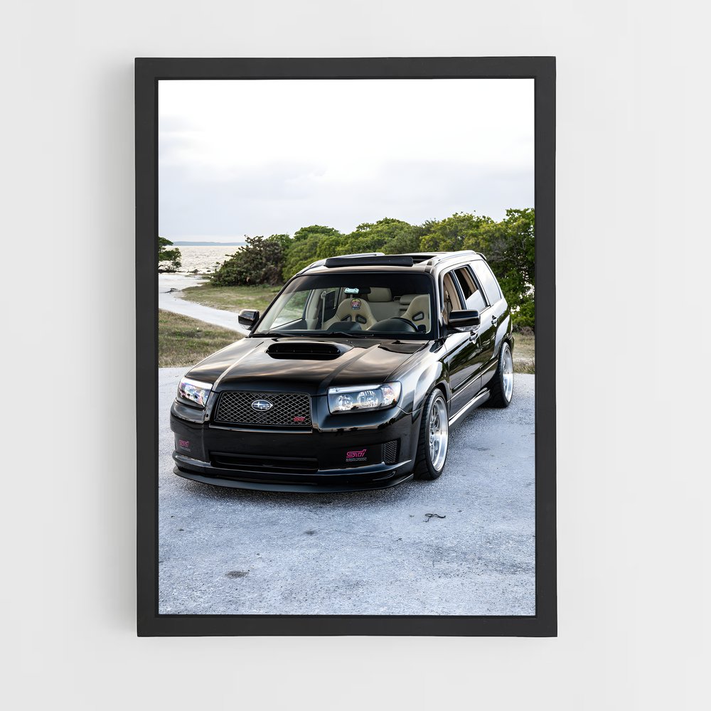 Poster exceptionnel Subaru Forester STI (vue 2)
